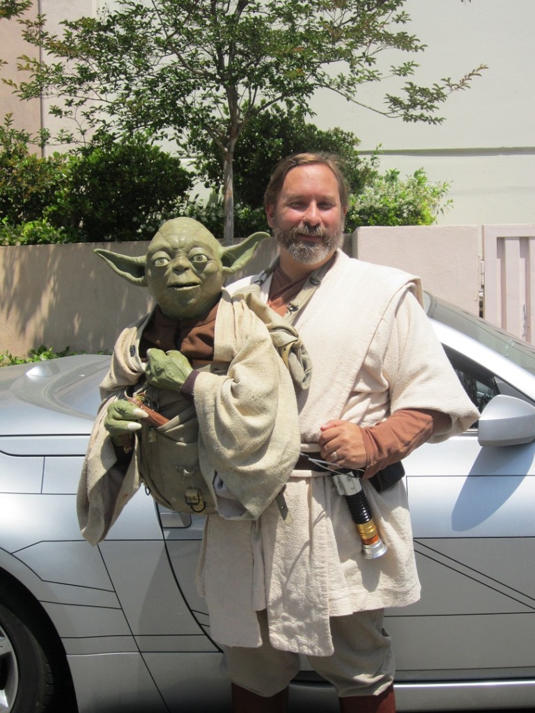 Yoda and Obi Wan (I think)